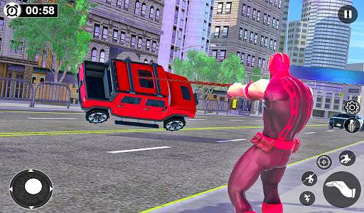 Grand City Mafia Crime - Super Rope Hero Game screenshot 7