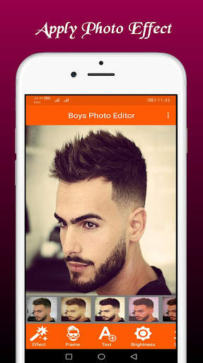 Boys Photo Editor screenshot 1