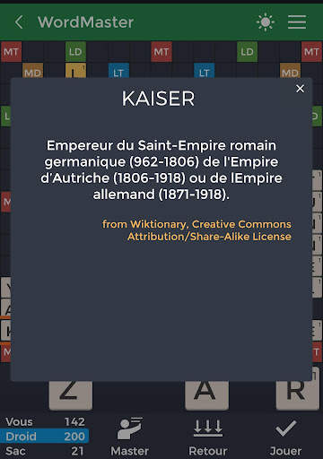 Word Master - Mots Croisés screenshot 21