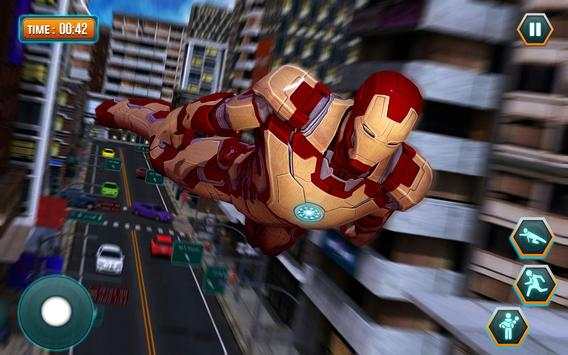 Grand Super Iron Hero Flying Rescue Mission 2018 2 screenshot 5