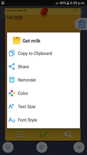 Sticky Notes screenshot 3
