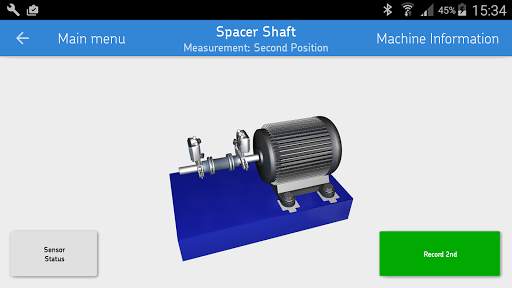 SKF Spacer shaft alignment screenshot 1