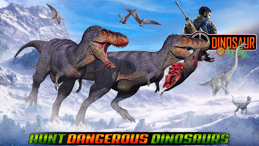 Wild Dinosaur 3D Hunting games screenshot 1