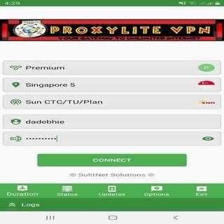 ProxyLite Main App - HTTP, SSL & UDP VPN App screenshot 1