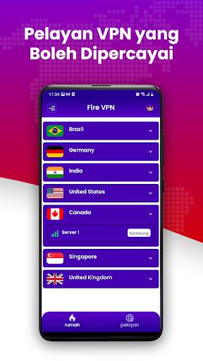 Fire VPN - Vpn Proxy Browser screenshot 2