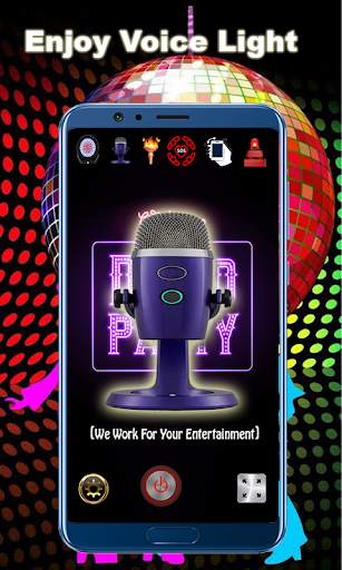 Disco Light,(Disco Music lazier strobo Flash Light screenshot 4