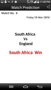 World cup T20 2016 Prediction screenshot 3
