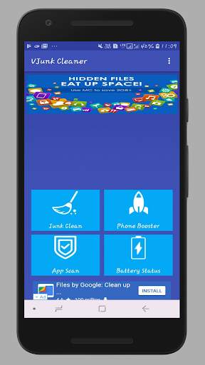 VJunk Cleaner - Junk Clean,Phone Boost,App Scan screenshot 1