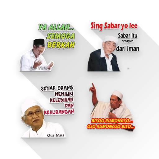 Stiker WA Islami Ulama WAStickeraApps 1.0