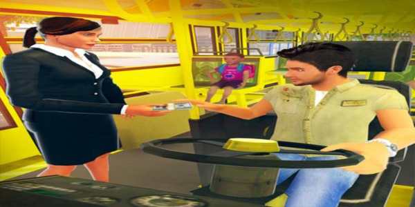Real Coach Bus Simulator Games - Metro Shuttle Sim screenshot 1