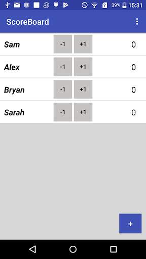 Scoreboard multiple players screenshot 1