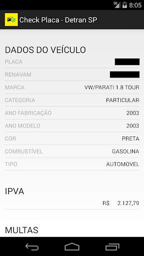 Check Veículo screenshot 1