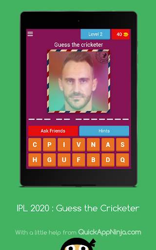 IPL 2020 : Guess the Cricketer screenshot 9