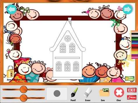 COLORING HOME GAME screenshot 6