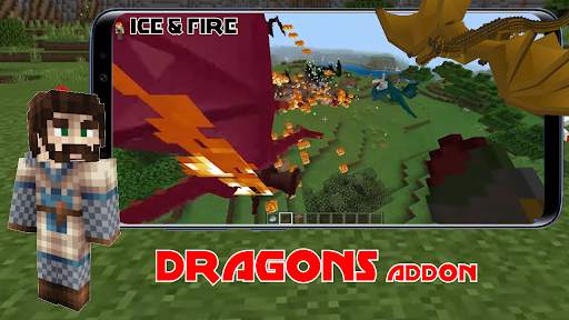 Minecraft Dragon City Mod screenshot 1