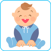 Babies and kids shopping app. Maternity clothes icon