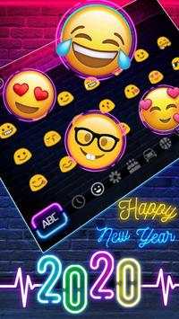 Neon Happy New Year 2020 screenshot 2