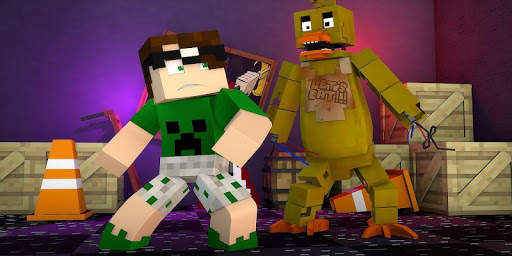 Fnaf 1 Maps for Minecraft PE screenshot 4