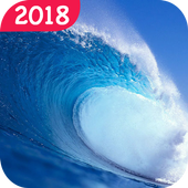Water Wave Weather - Forecast warning Widget Radar icon