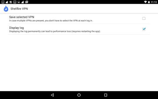 Shellfire VPN screenshot 14