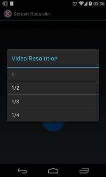 Screen Recorder for KitKat screenshot 4