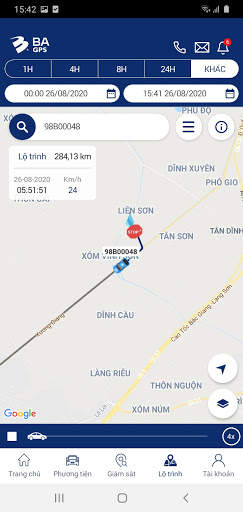 BA GPS screenshot 7