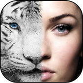 Animal Face Swap أيقونة
