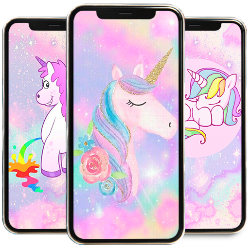 Cute Kawaii Unicorn Wallpapers icon