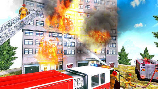 Fire Truck Driving Game 2019 screenshot 8