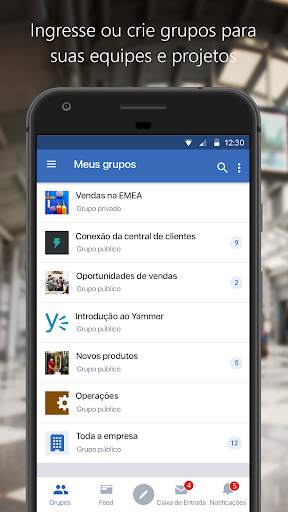 Yammer screenshot 4