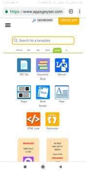 Appsgeyser screenshot 5
