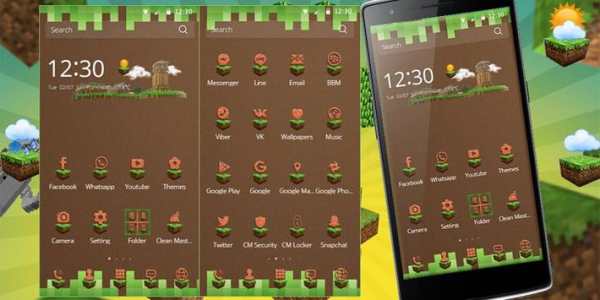 Craft My World Theme screenshot 4