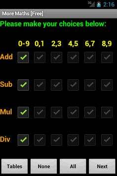 More Maths [Free] screenshot 1