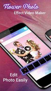 Flower Photo Effect Video Maker screenshot 1