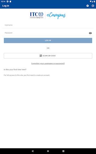 ITCILO eCampus screenshot 9