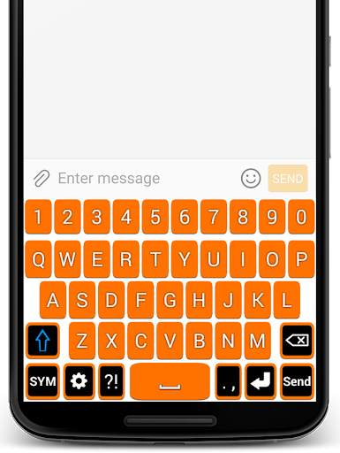 Orange Keyboard स्क्रीनशॉट 2