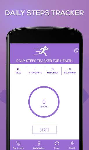 Daily Steps Tracker screenshot 1