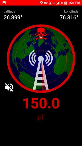 Cellular Radiation detector with lat-long screenshot 3