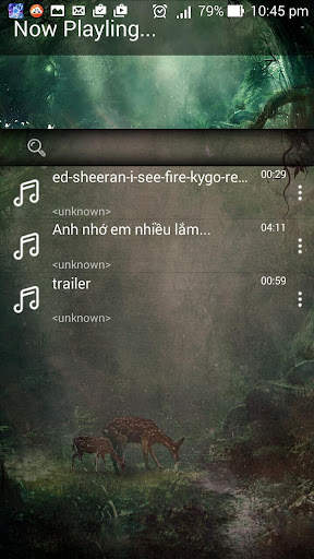 Storm Mp3 Player 3D 4 Android screenshot 4