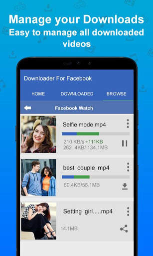 Video Downloader for Face-book - Easy Download screenshot 5