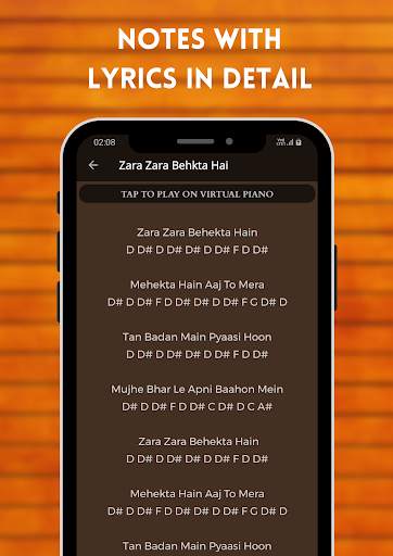 Play Piano : Piano Notes Hindi screenshot 4