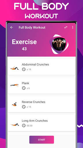 My Fitness - Home Workout (No Equipment) screenshot 5