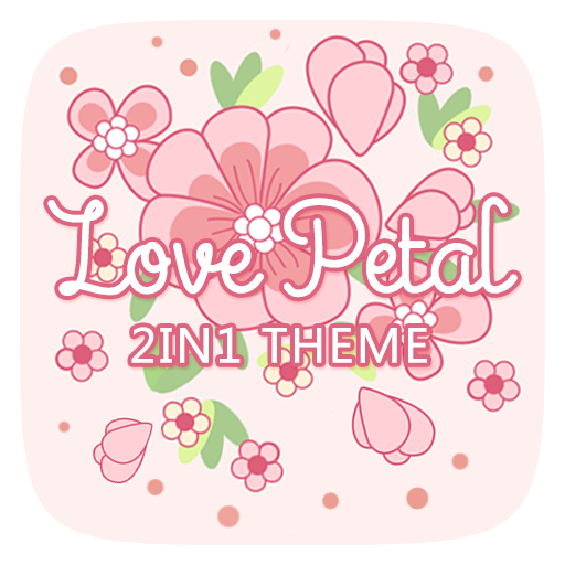 (FREE) Love Petal 2 In 1 Theme أيقونة