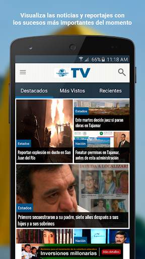 El Universal TV screenshot 1