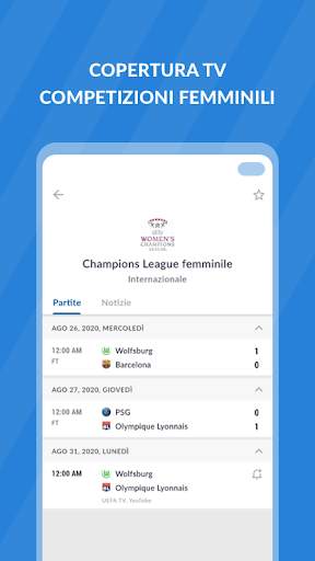 Live Soccer TV: Punteggi screenshot 7