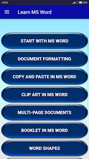 Learn MS Word | Offline MS Word | MS Word Tutorial screenshot 3