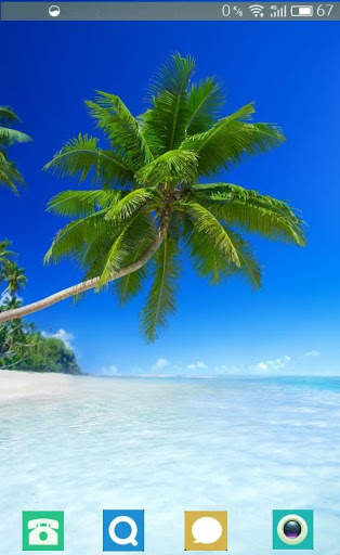 Summer Beach Wallpaper screenshot 1