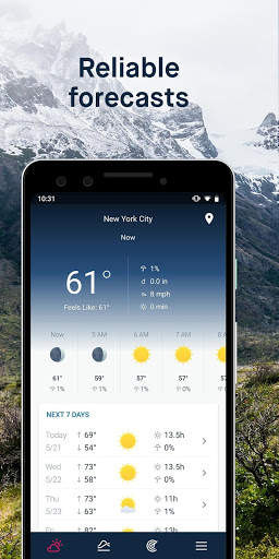 WeatherPro: Forecast, Radar & Widgets 2 تصوير الشاشة