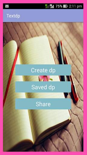 Text On Photo Status & Dp Creator screenshot 1