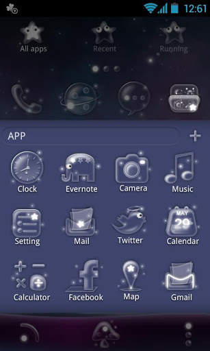 AcidPlanet GO Launcher Theme screenshot 2